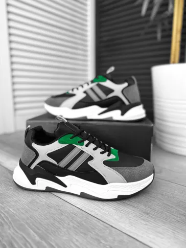 Adidasi barbati negri 725 N17-3